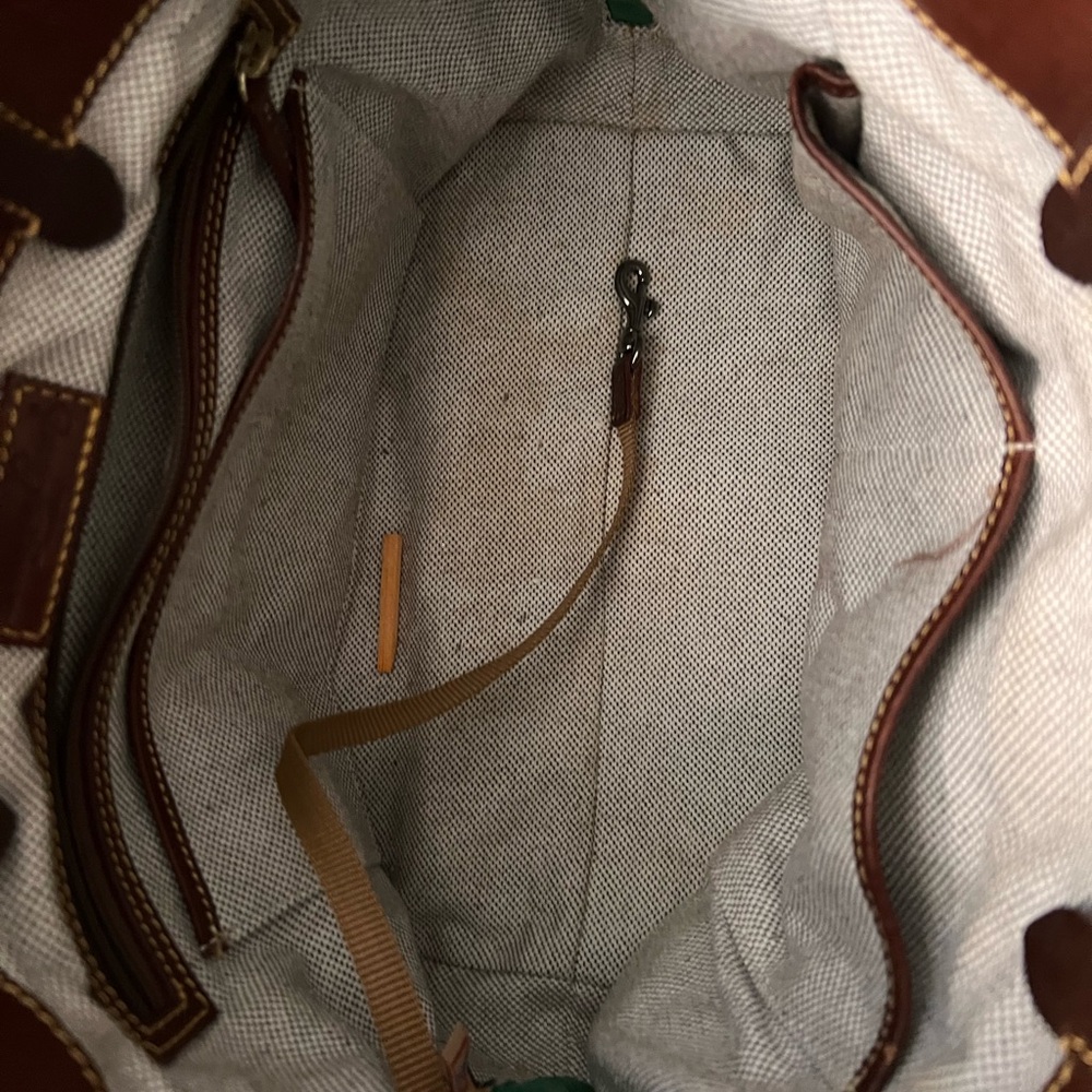 Dooney & Bourke
Florentine Large Zip Barlow - color: Chestnut mint condition!!! - Picture 3 of 9